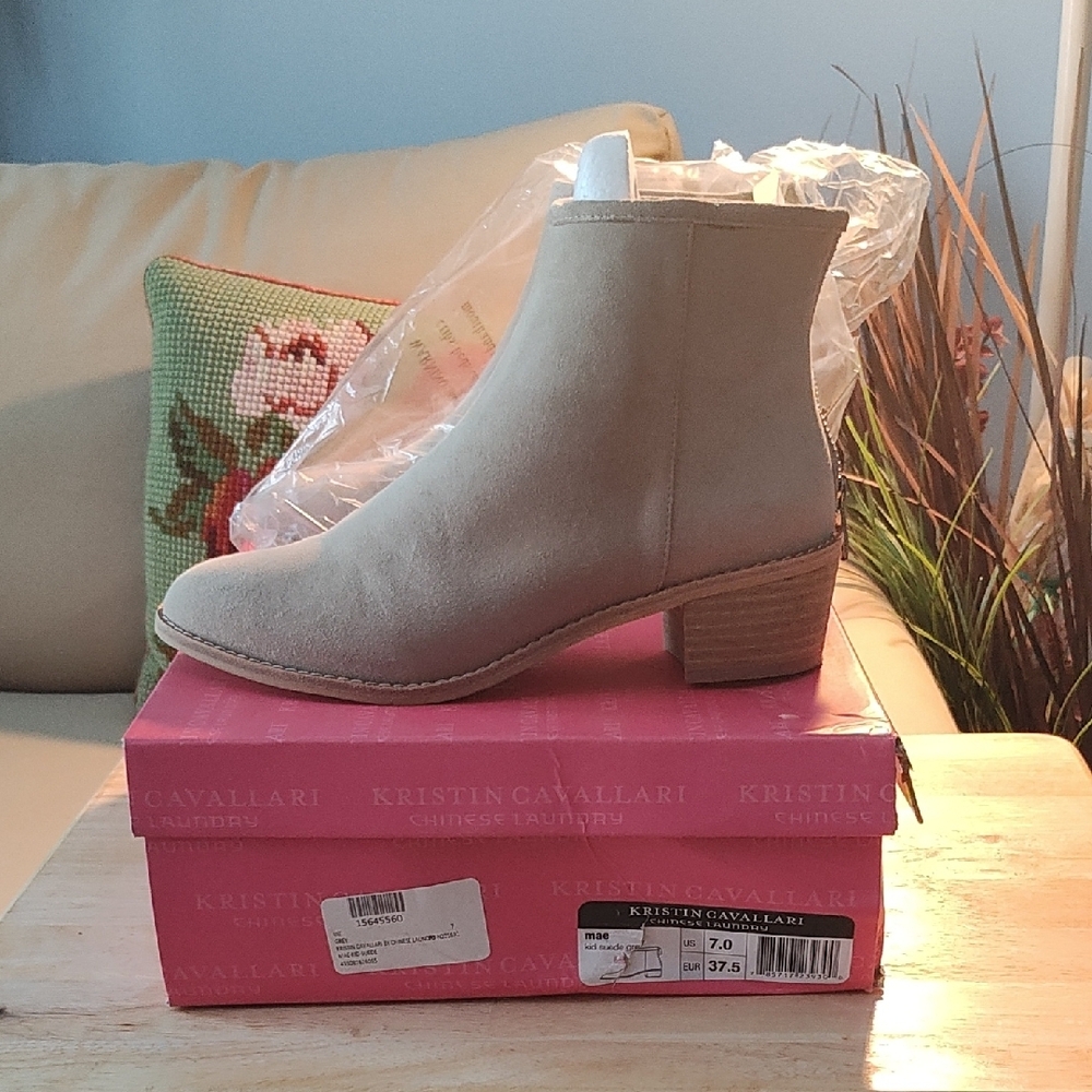 Chinese Laundry Kristin Cavallari Kid Suede Bootie